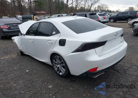 2018 Lexus Is 300 из США, поврежденный, VIN JTHBA1D2XJ5082801